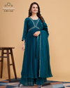 Prisha By Ff Stylish Look Viscose Chinon Alia Cut Readymade Suits Wholesale Shop In Surat